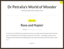 Tablet Screenshot of drpetralia.com